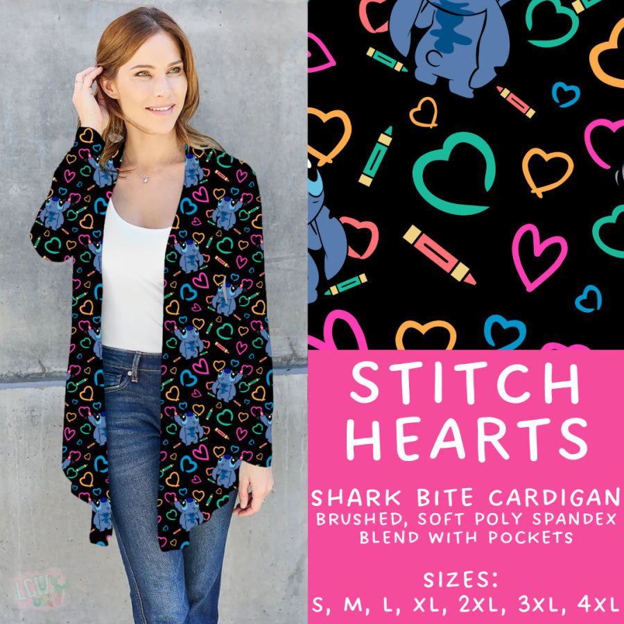 Preorder Custom Styles - Stitch Hearts - Closes 20 Jan - ETA late Apr 2025 Leggings