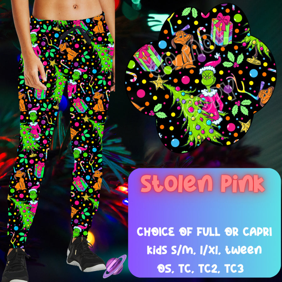 PREORDER Custom Styles - Stolen Pink - Closes 1 Oct - ETA late Dec 2024 Leggings