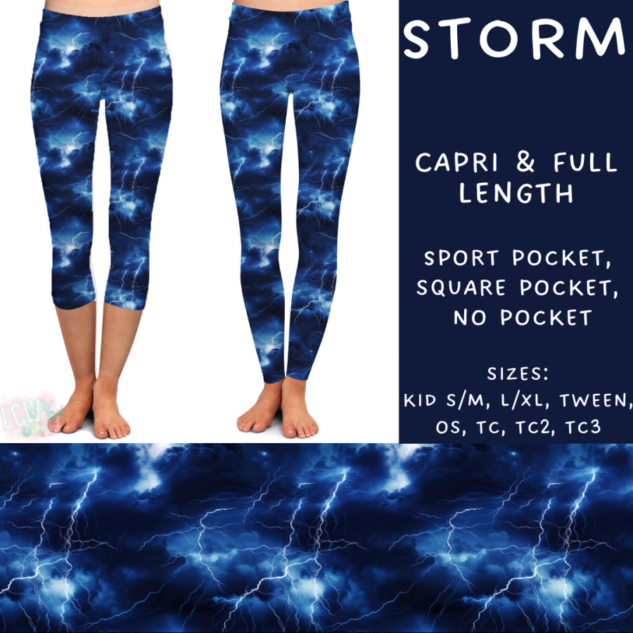 Preorder Custom Styles - Storm - Closes 13 Nov - ETA late Jan 2025 Leggings