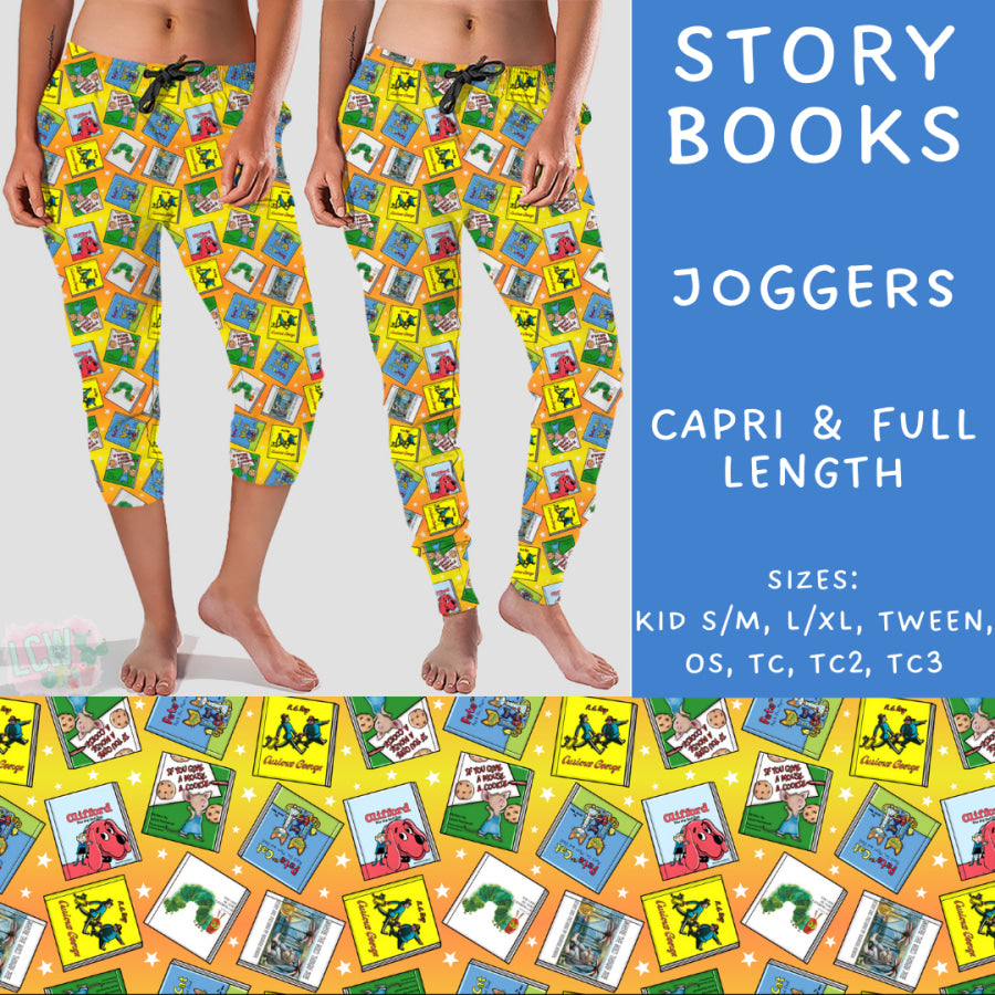 Preorder Custom Styles - Story Books - Closes 17 Jan - ETA late Apr 2025 Leggings