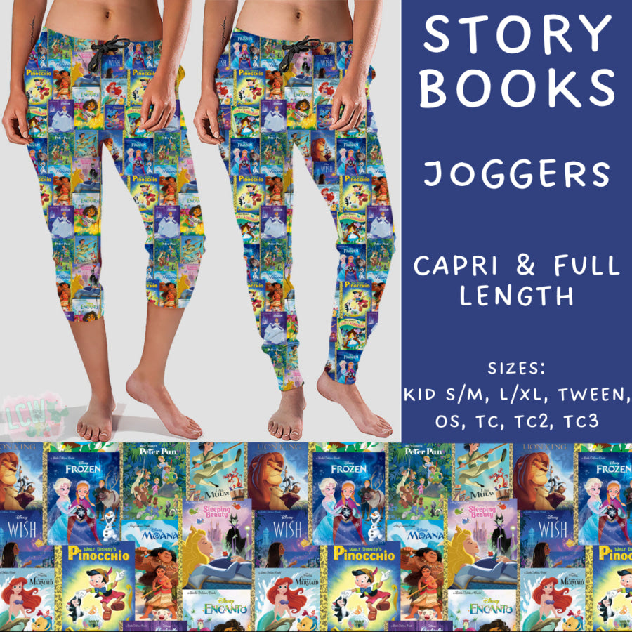 Preorder Custom Styles - Story Books - Closes 6 Dec - ETA late Feb 2025 Leggings