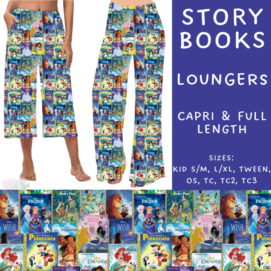 Preorder Custom Styles - Story Books - Closes 6 Dec - ETA late Feb 2025 Leggings