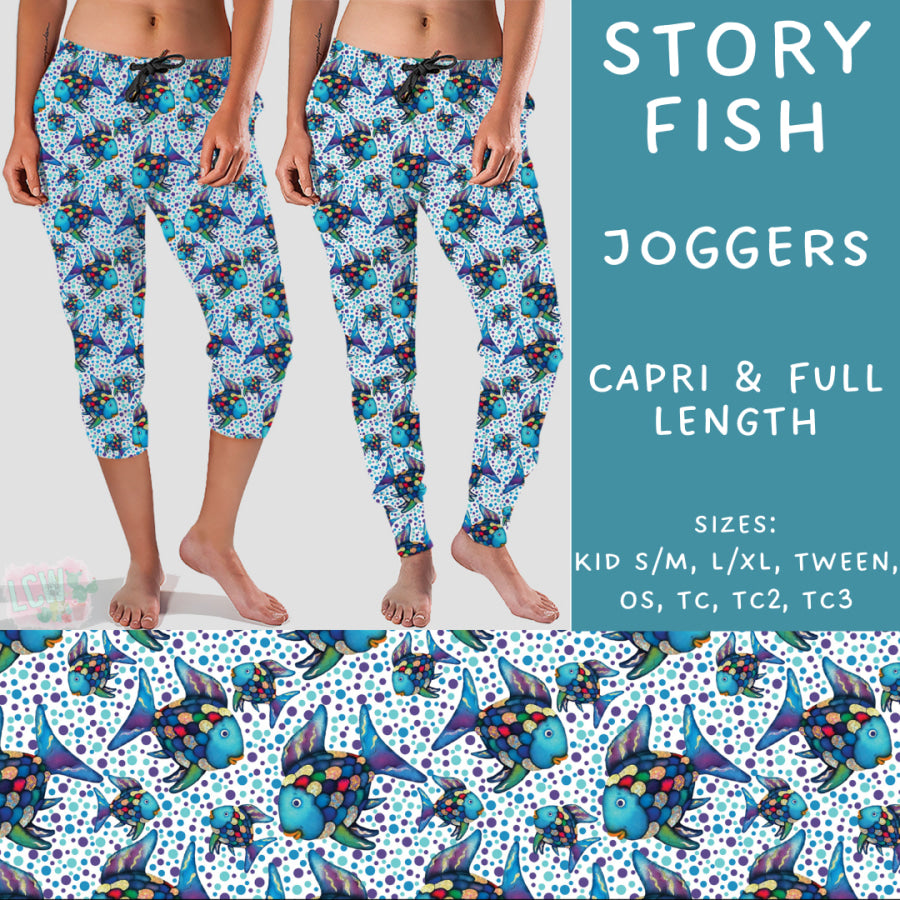 Preorder Custom Styles - Story Fish - Closes 6 Dec - ETA late Feb 2025 Leggings