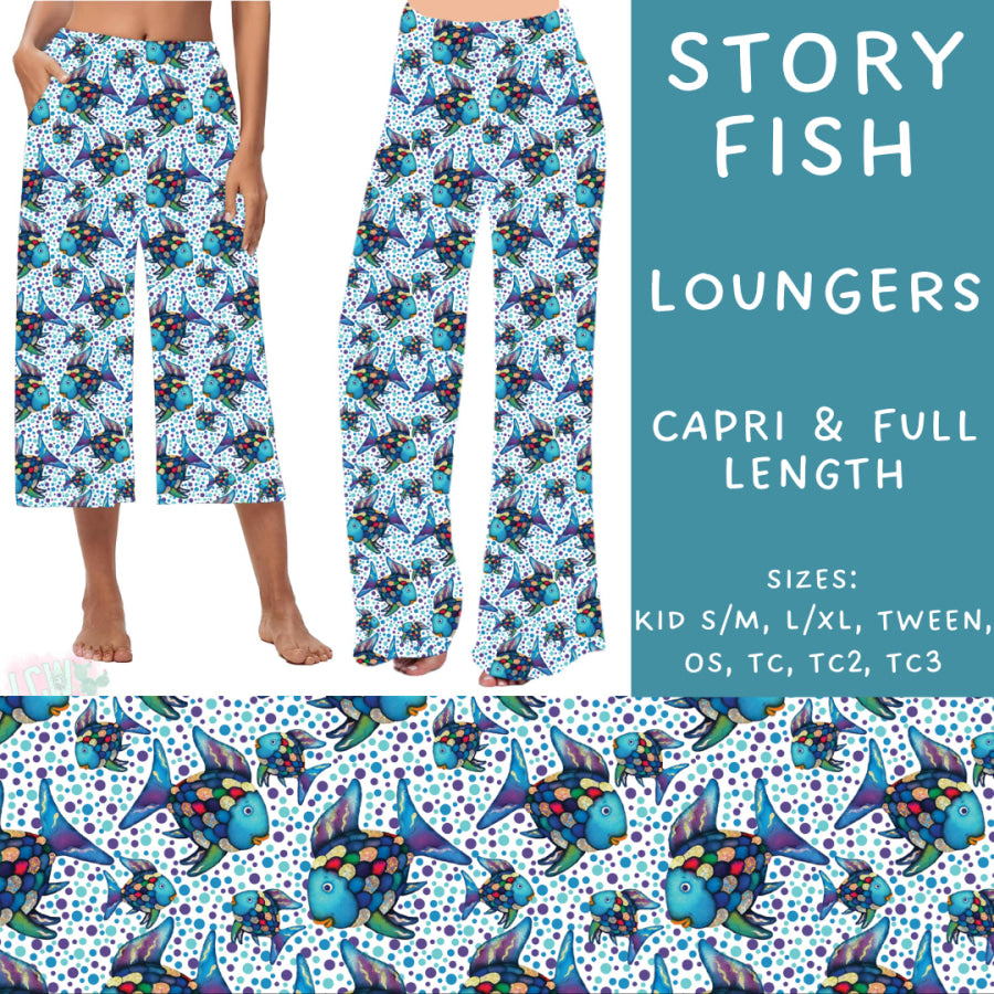 Preorder Custom Styles - Story Fish - Closes 6 Dec - ETA late Feb 2025 Leggings