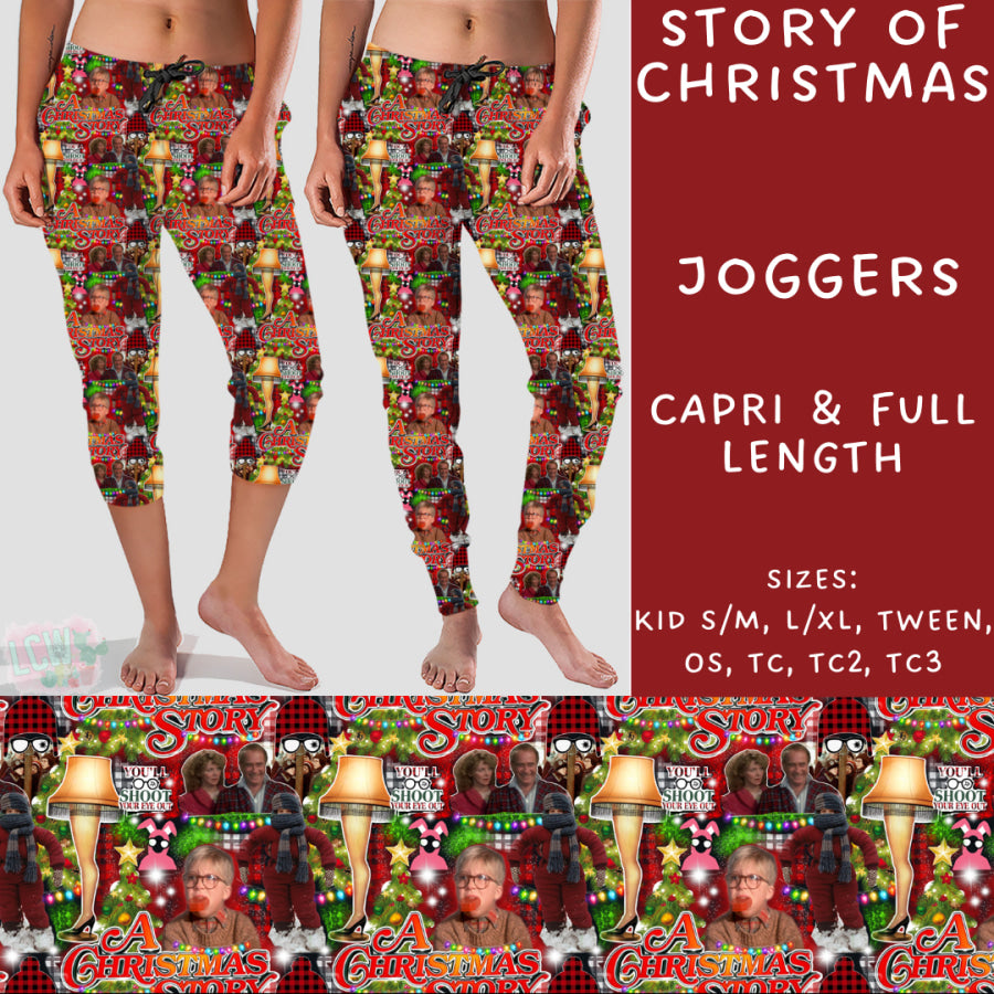 Preorder Custom Styles - Story Of Christmas - Closes 31 Oct - ETA early Jan 2025 Leggings