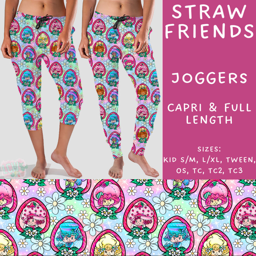 Preorder Custom Styles - Straw Friends - Closes 6 Dec - ETA late Feb 2025 Leggings