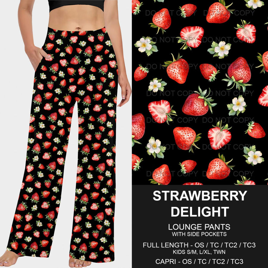 PREORDER Custom Styles - Strawberry Delight - Closes 25 Mar - ETA late Jun 2025 Loungewear