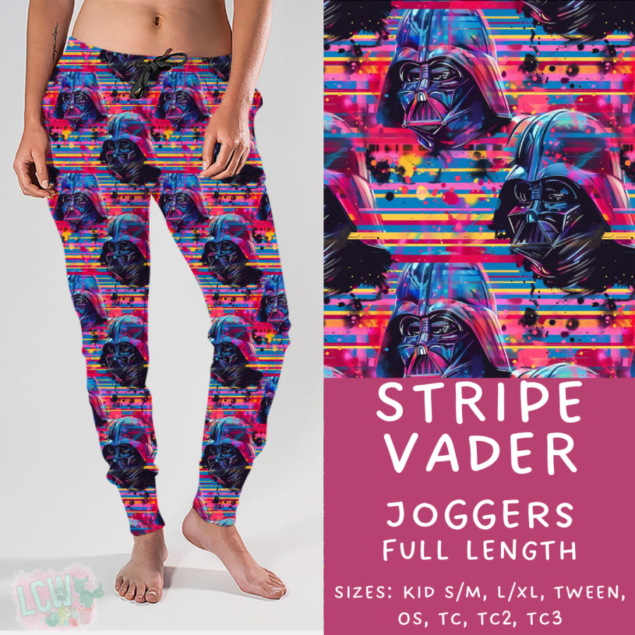 Preorder Custom Styles - Stripe Vader - Closes 22 Jan - ETA late Apr 2025 Leggings