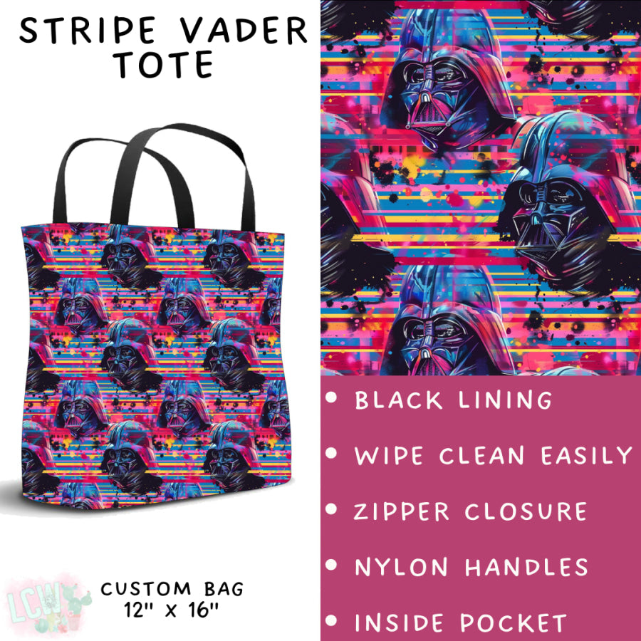 Preorder Custom Styles - Stripe Vader - Closes 22 Jan - ETA late Apr 2025 Leggings