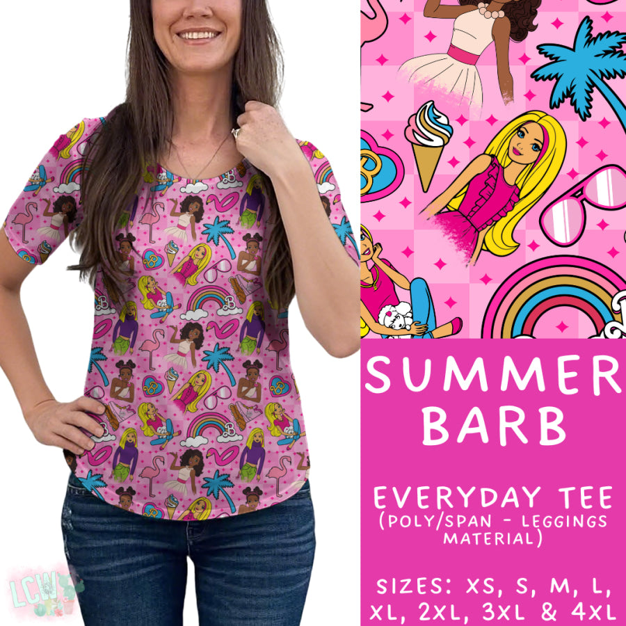 Preorder Custom Styles - Summer Barb - Closes 15 May - ETA mid Jul 2025 Leggings