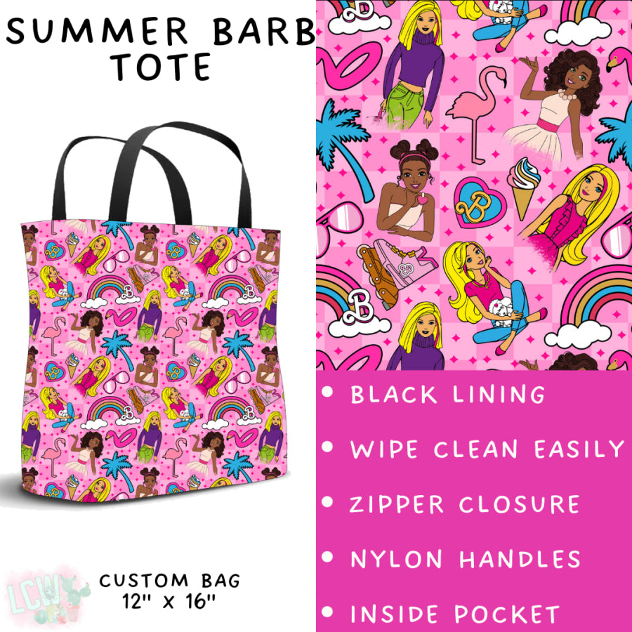 Preorder Custom Styles - Summer Barb - Closes 15 May - ETA mid Jul 2025 Leggings