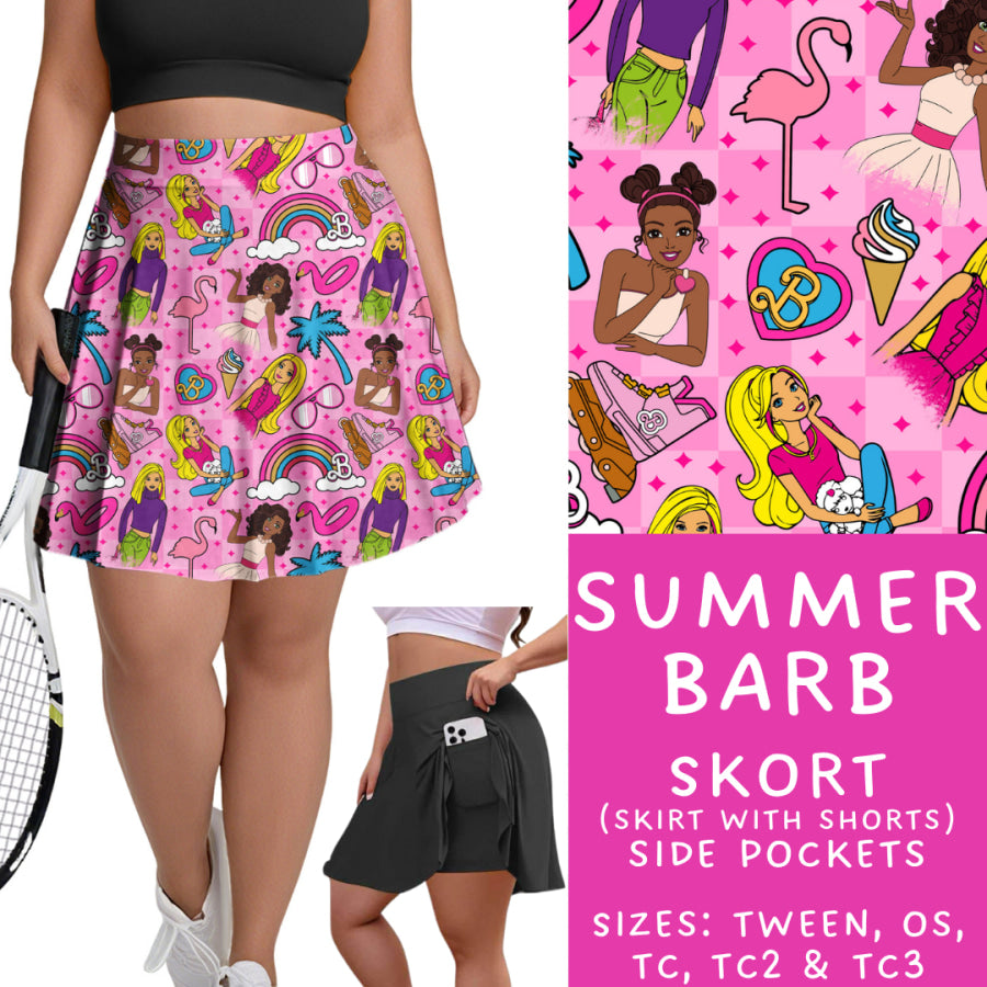 Preorder Custom Styles - Summer Barb - Closes 15 May - ETA mid Jul 2025 Leggings