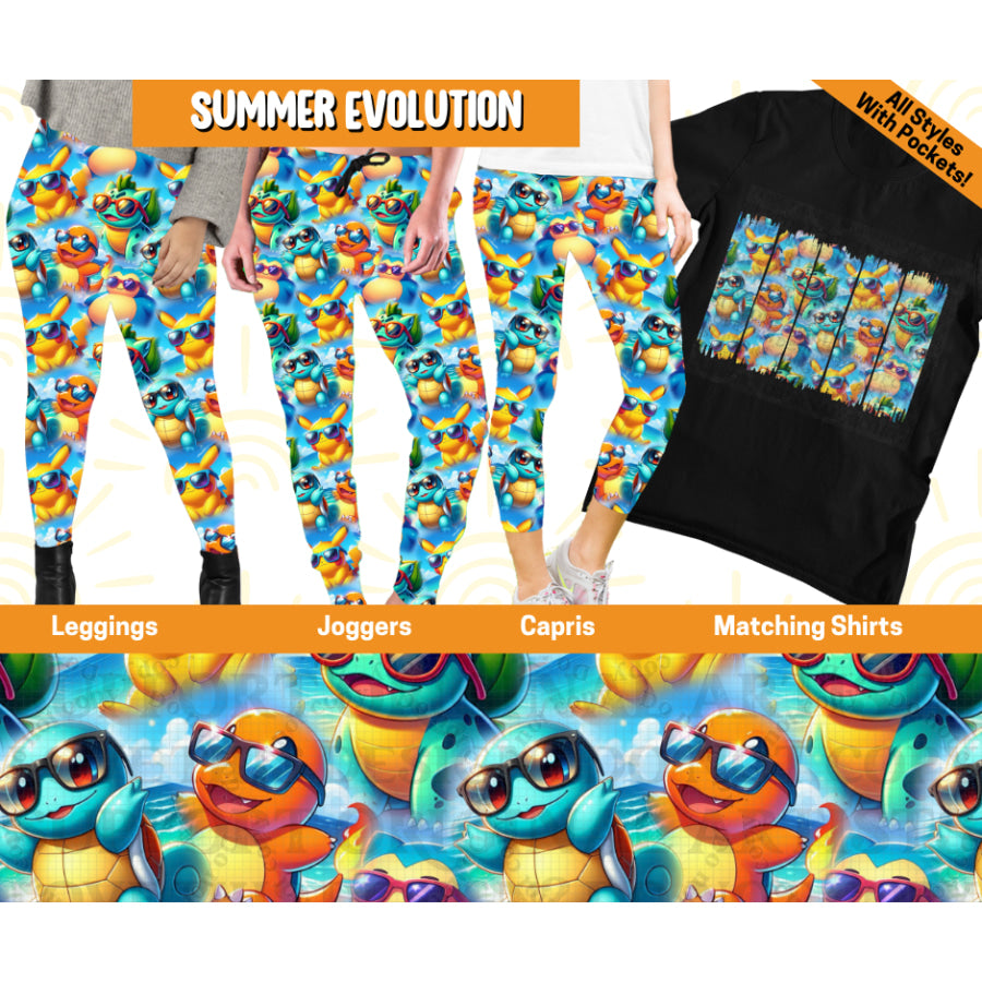 Preorder Custom Styles - Summer Evolution - Closes 16 May - ETA early Sep 2025 Leggings