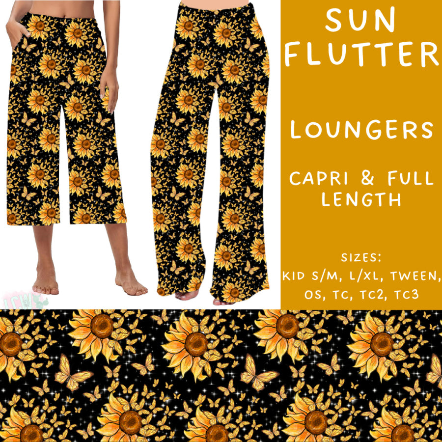 Preorder Custom Styles - Sun Flutter - Closes 23 Sep - ETA early Dec 2024 Leggings