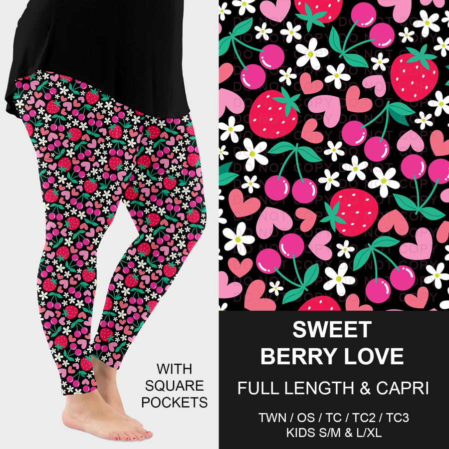 Preorder Custom Styles - Sweet Berry Love - Closes 2 Dec - ETA early Mar 2026 Loungewear