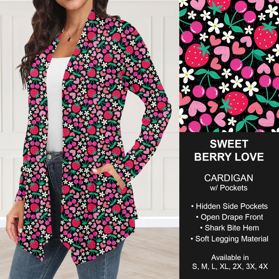 Preorder Custom Styles - Sweet Berry Love - Closes 2 Dec - ETA early Mar 2026 Loungewear