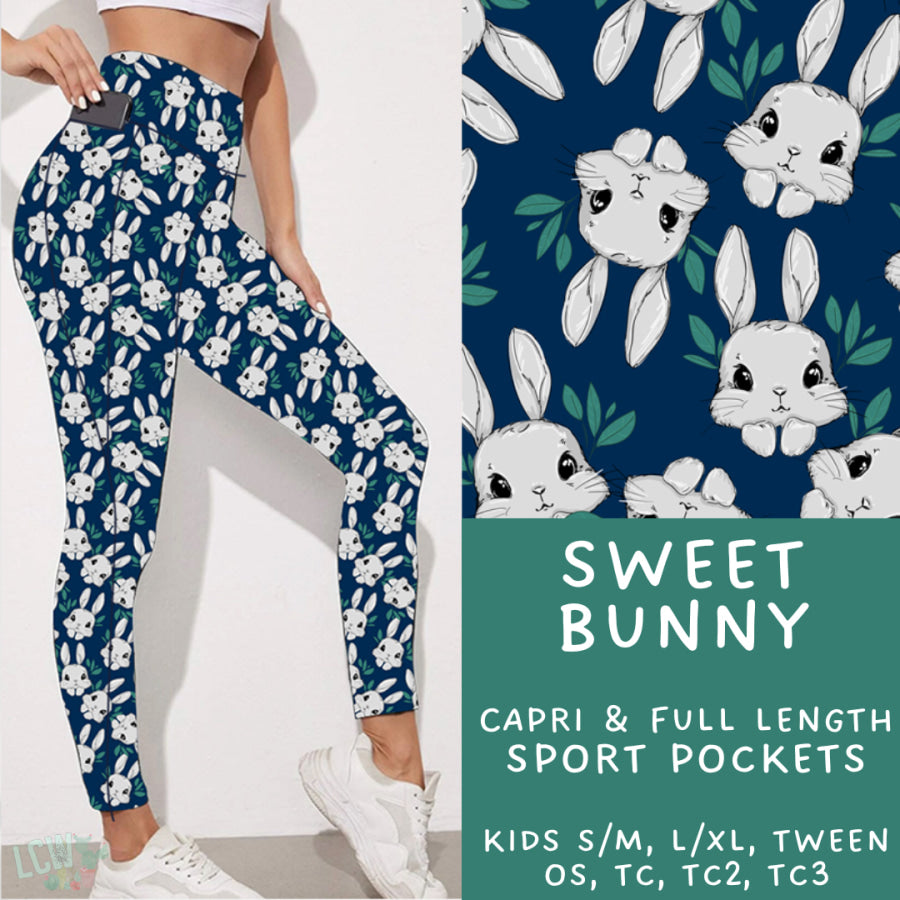 Preorder Custom Styles - Sweet Bunny - Closes 30 Jan - ETA late Apr 2025 Leggings