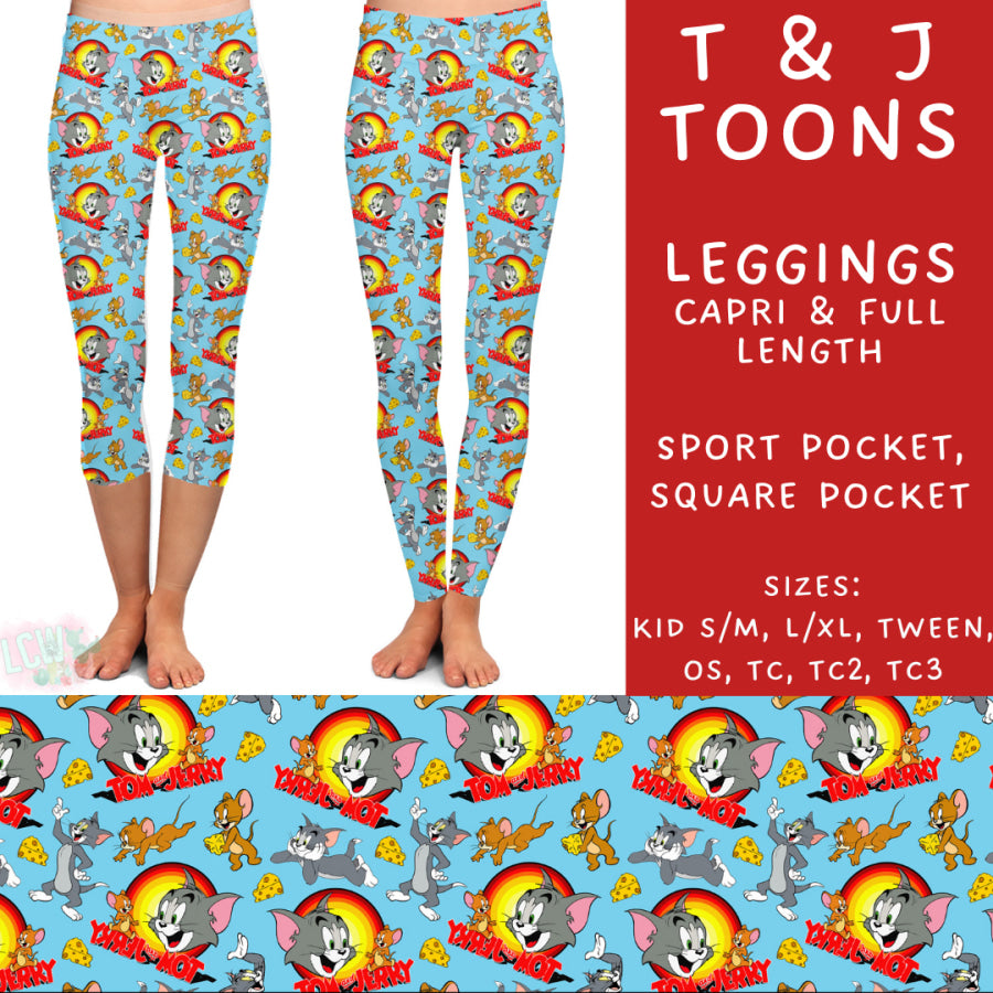 Preorder Custom Styles - T and J Toons - Closes 17 Jan - ETA late Apr 2025 Leggings