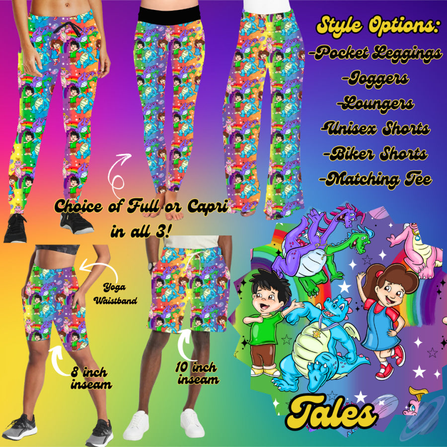 PREORDER Custom Styles - Tales - Closes 19 Feb - ETA late May 2025 Leggings