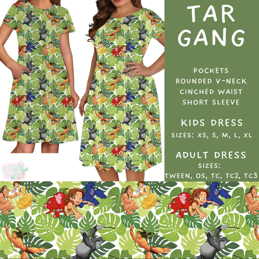 Preorder Custom Styles - Tar Gang - Closes 5 Mar - ETA late May 2025 Leggings