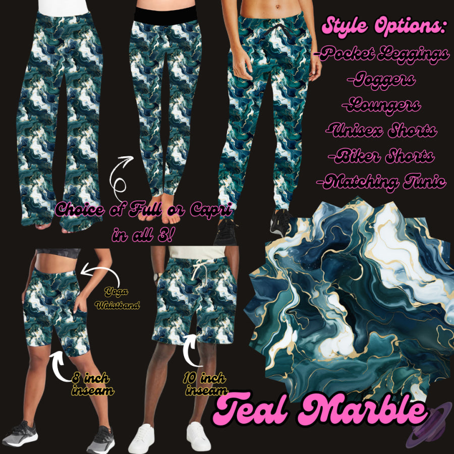 Preorder Custom Styles - Teal Marble - Closes 23 Mar - ETA late Jun 2025 Streetwear