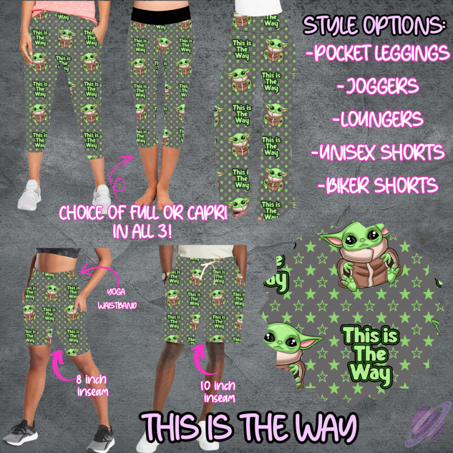 Preorder Custom Styles - This Is The Way - Closes 21 May - ETA late Aug 2025 Streetwear