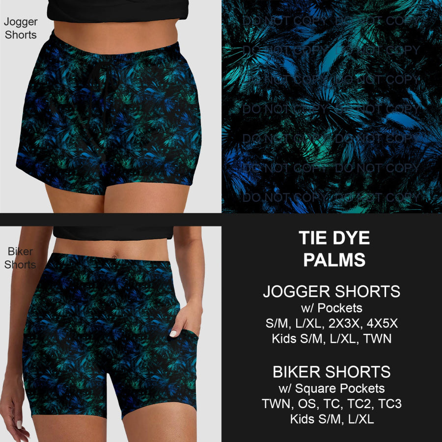 PREORDER Custom Styles - Tie Dye Palms - Closes 25 Mar - ETA late Jun 2025 Loungewear