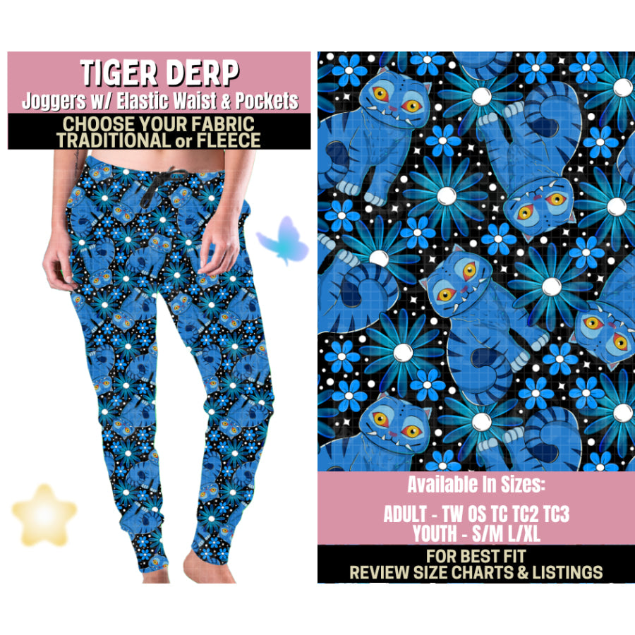 Preorder Custom Styles - Tiger Derp - Closes 25 Sep - ETA late Jan 2026 Leggings
