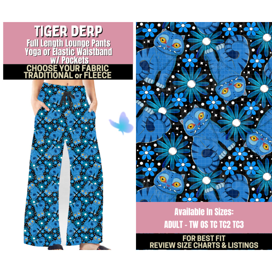 Preorder Custom Styles - Tiger Derp - Closes 25 Sep - ETA late Jan 2026 Leggings