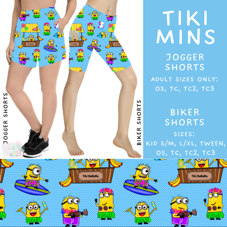 Preorder Custom Styles - Tiki Mins - Closes 15 May - ETA mid Jul 2025 Leggings