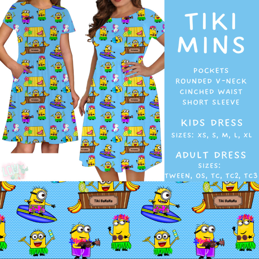 Preorder Custom Styles - Tiki Mins - Closes 15 May - ETA mid Jul 2025 Leggings