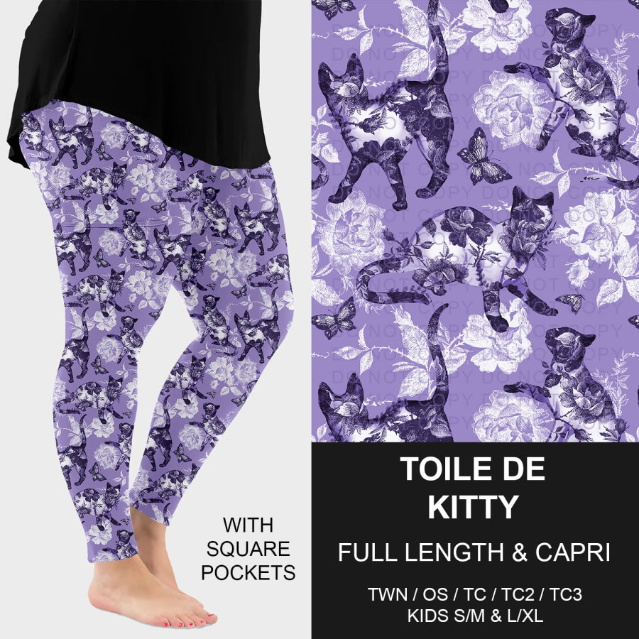 Preorder Custom Styles - Toile De Kitty - Closes 9 Dec - ETA early Mar 2026 Loungewear