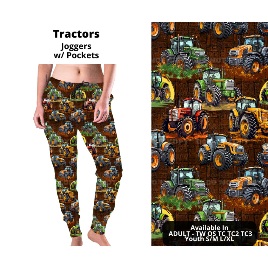 PREORDER Custom Styles - Tractors - Closes 27 Nov - ETA late Feb 2025 Leggings