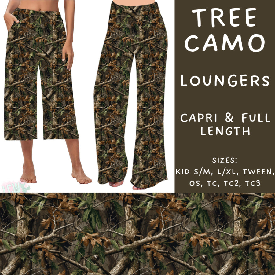 Preorder Custom Styles - Tree Camo - Closes 13 Nov - ETA late Jan 2025 Leggings