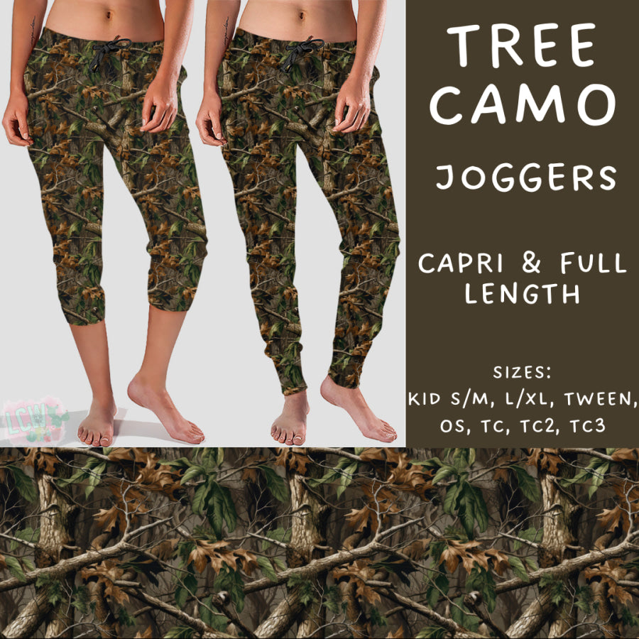 Preorder Custom Styles - Tree Camo - Closes 13 Nov - ETA late Jan 2025 Leggings