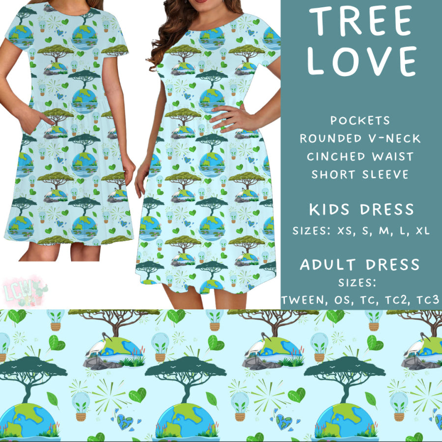 Preorder Custom Styles - Tree Love - Closes 24 Feb - ETA mid May 2025 Leggings