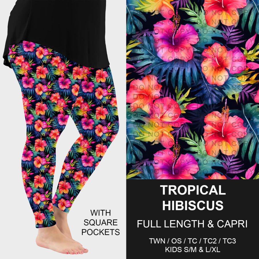 PREORDER Custom Styles - Tropical Hibiscus - Closes 13 May - ETA early Aug 2025 Loungewear
