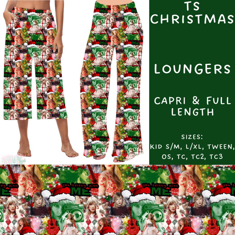 Preorder Custom Styles - TS Christmas - Closes 31 Oct - ETA early Jan 2025 Leggings