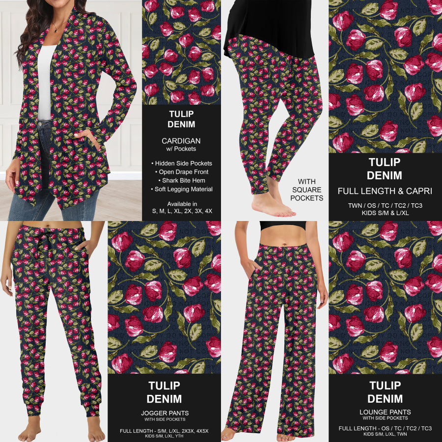 Preorder Custom Styles - Tulip Denim - Closes 23 Sep - ETA late Dec 2025 Loungewear