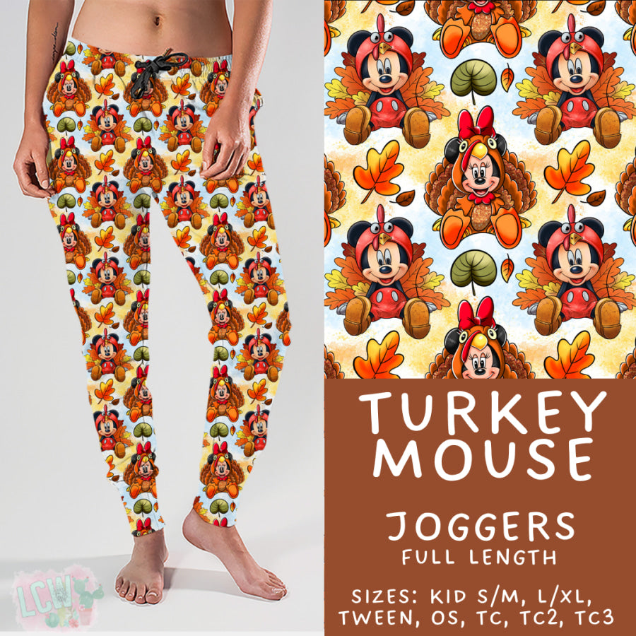 Preorder Custom Styles Turkey Mouse Closes 29 Aug ETA late Nov 2025 Leggings