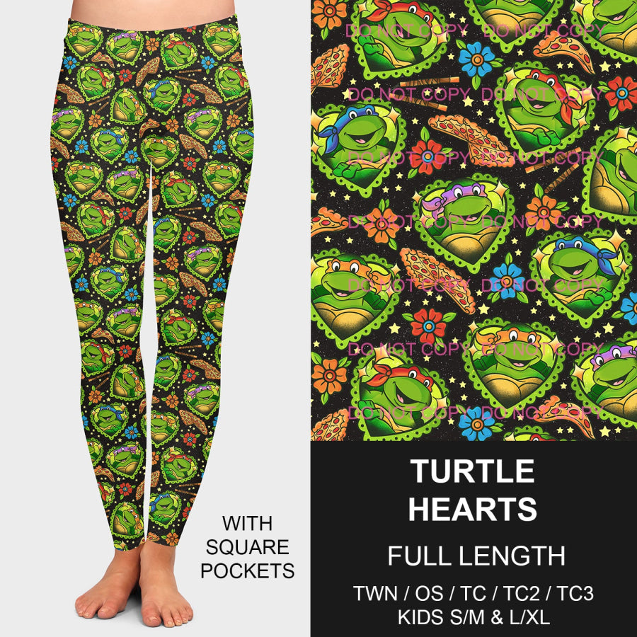 PREORDER Custom Styles - Turtle Hearts - Closes 3 Dec - ETA mid Feb 2025 Loungewear