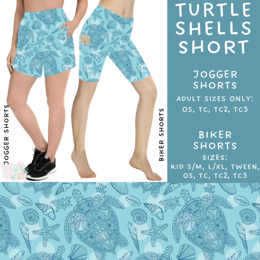 Preorder Custom Styles - Turtle Shells - Closes 20 Mar - ETA mid Jun 2025 Leggings