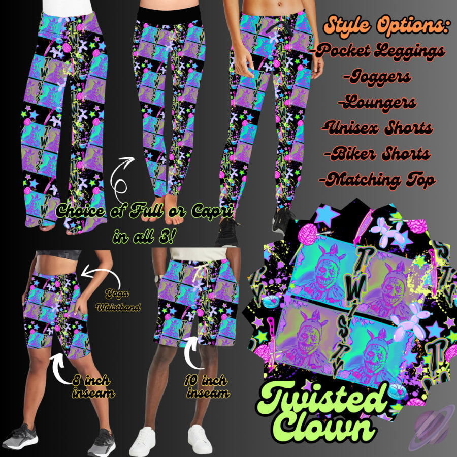 Preorder Custom Styles - Twisted Clown - Closes 19 Jul - ETA late Oct 2025 Streetwear