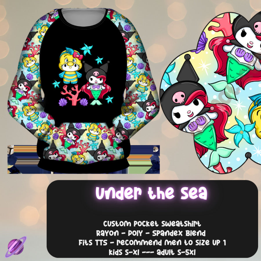 Preorder Custom Styles - Under The Sea - Closes 17 Nov - ETA mid Feb 2025 Streetwear