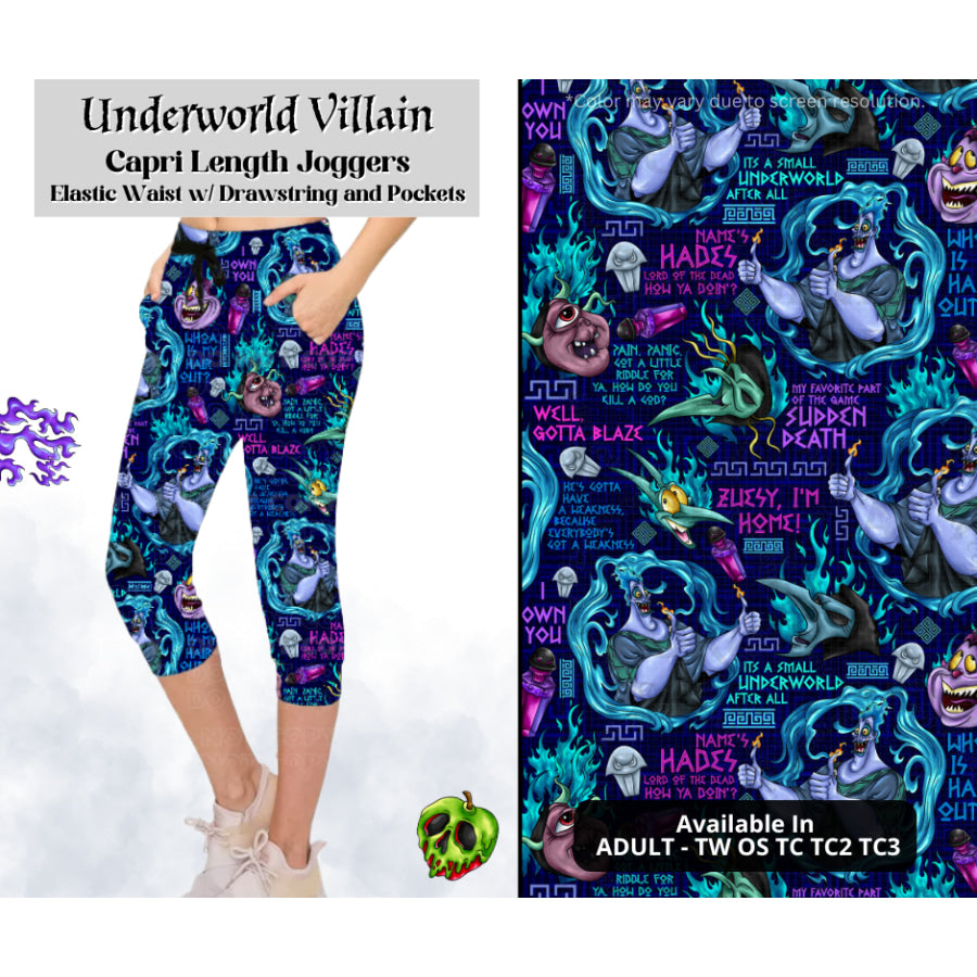 Preorder Custom Styles - Underworld Villain - Closes 28 Mar - ETA mid Jul 2025 Leggings