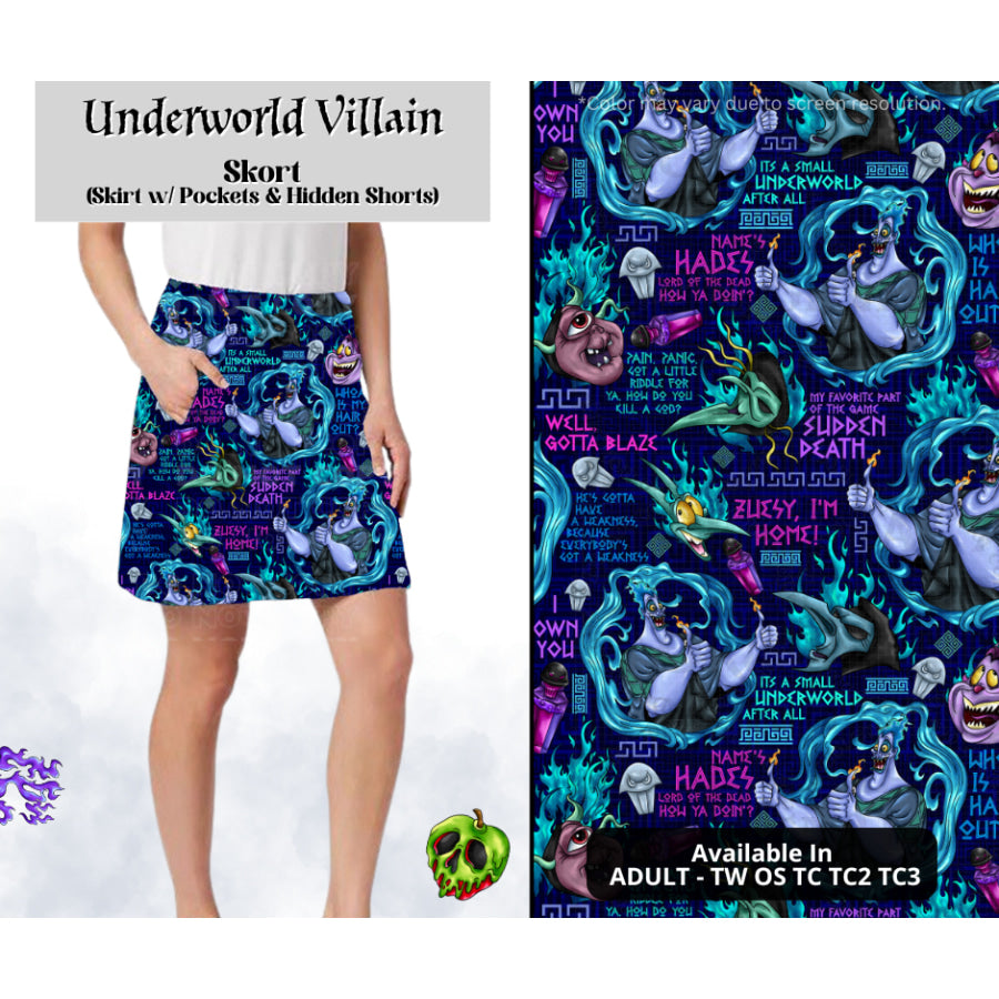 Preorder Custom Styles - Underworld Villain - Closes 28 Mar - ETA mid Jul 2025 Leggings