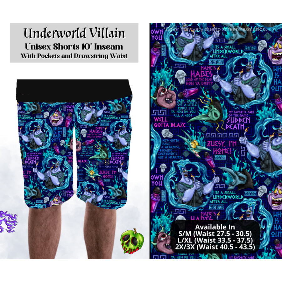 Preorder Custom Styles - Underworld Villain - Closes 28 Mar - ETA mid Jul 2025 Leggings