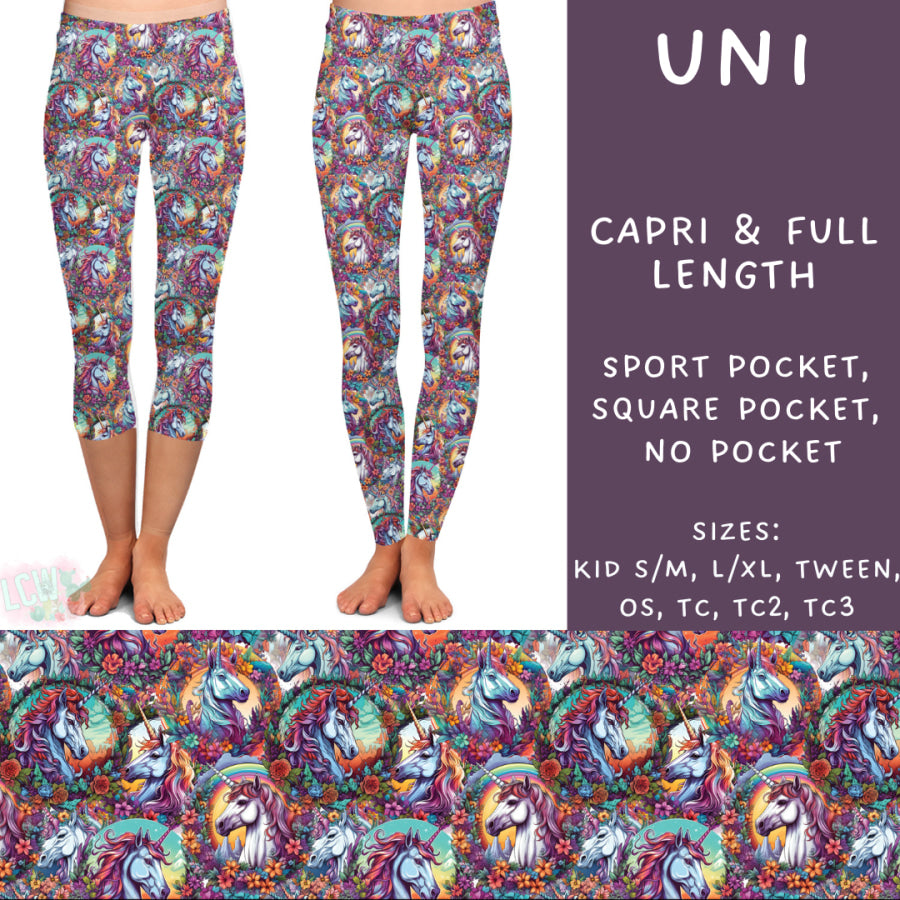 Preorder Custom Styles - Uni - Closes 13 Nov - ETA late Jan 2025 Leggings