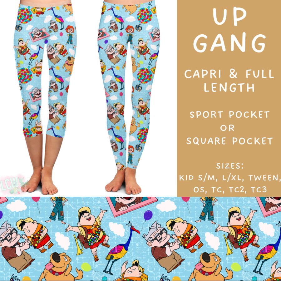 Preorder Custom Styles - Up Gang - Closes 12 Mar - ETA early Jun 2025 Leggings