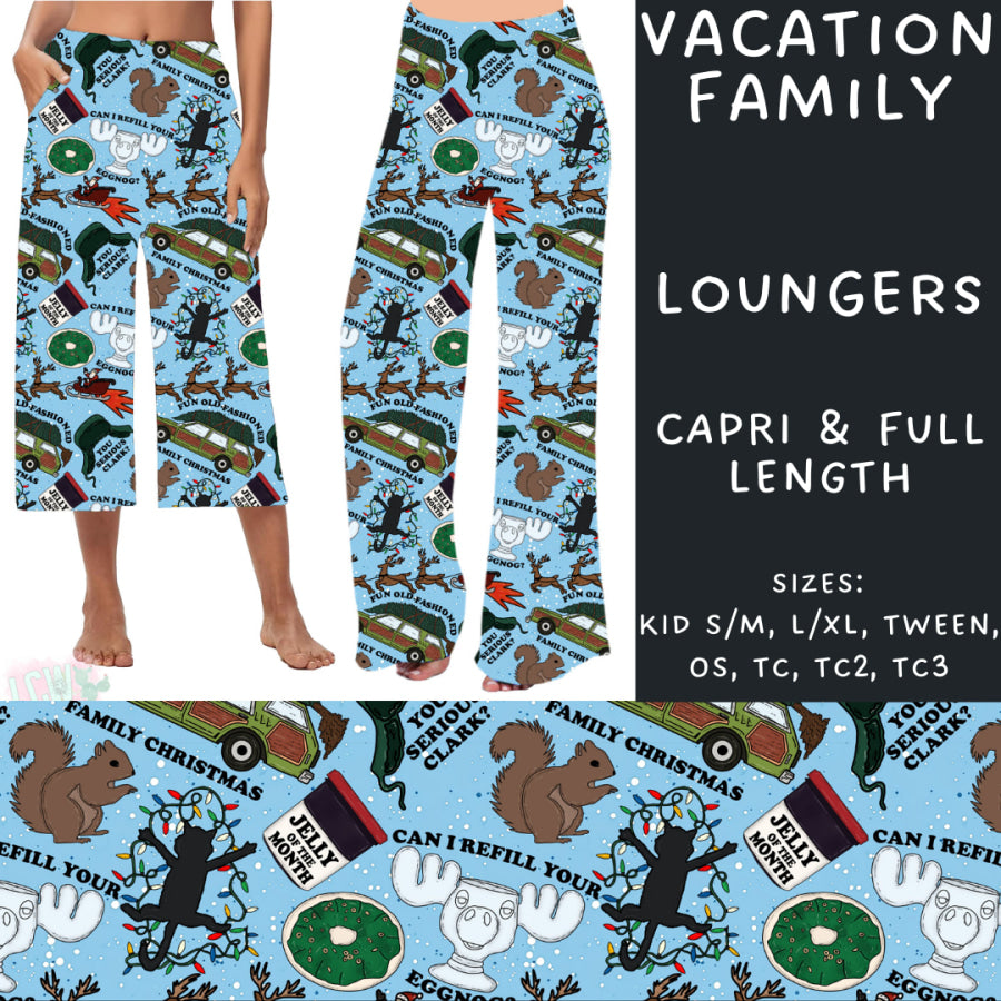 Preorder Custom Styles - Vacation Family - Closes 31 Oct - ETA early Jan 2025 Leggings